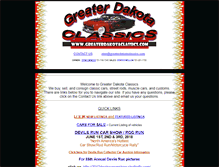 Tablet Screenshot of greaterdakotaclassics.com